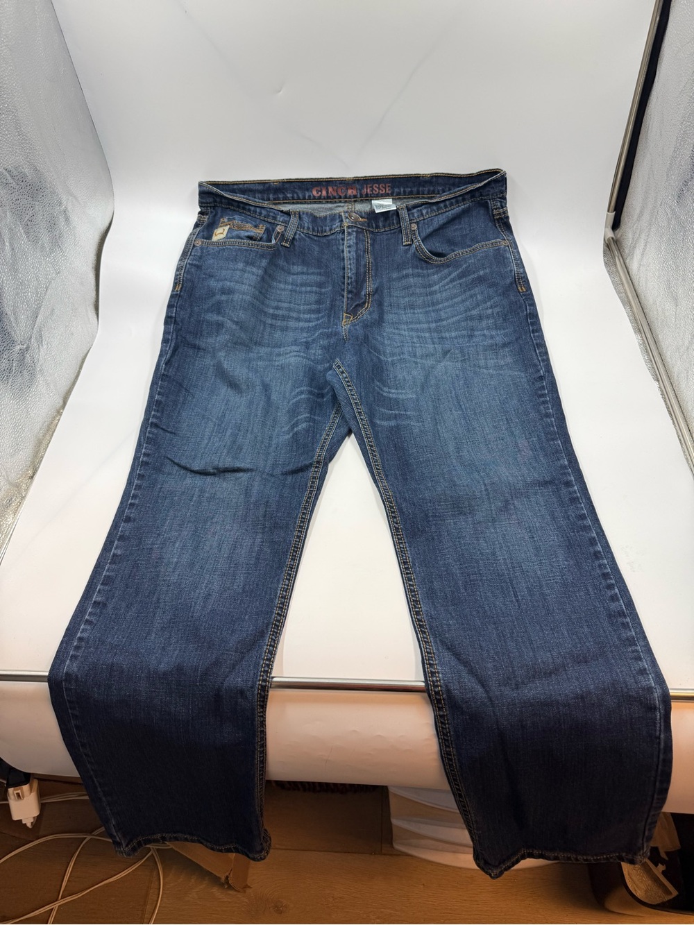 Cinch Jesse men jeans size 38/32 blue